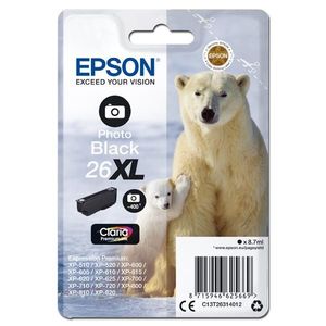EPSON T2631 (C13T26314012) - originálna cartridge, fotočierna, 8, 7ml vyobraziť