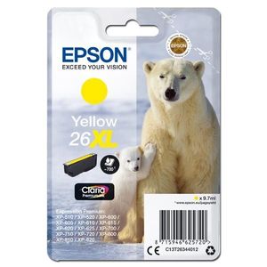 EPSON T2634 (C13T26344012) - originálna cartridge, žltá, 9, 7ml vyobraziť