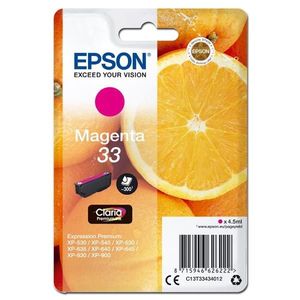 EPSON T3343 (C13T33434012) - originálna cartridge, purpurová, 4, 5ml vyobraziť