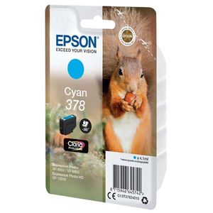 EPSON T3782 (C13T37824010) - originálna cartridge, azúrová, 4, 1ml vyobraziť