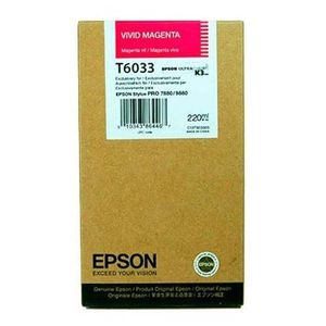 EPSON T6033 (C13T603300) - originálna cartridge, purpurová, 220ml vyobraziť