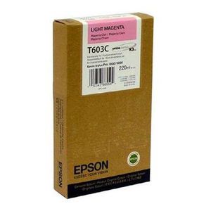 EPSON T603C (C13T603C00) - originálna cartridge, svetlo purpurová, 220ml vyobraziť