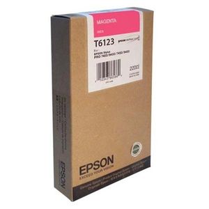 EPSON T6123 (C13T612300) - originálna cartridge, purpurová, 220ml vyobraziť