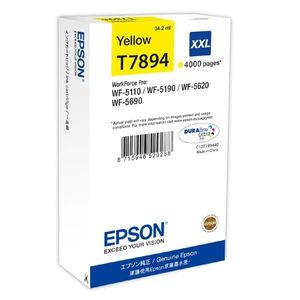 EPSON T7894 (C13T789440) - originálna cartridge, žltá, 34ml vyobraziť