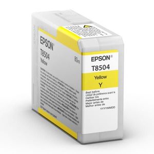 EPSON T8504 (C13T850400) - originálna cartridge, žltá, 80ml vyobraziť