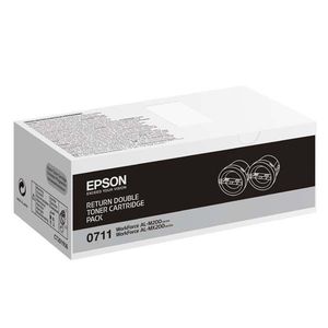 EPSON C13S050711 - originálny toner, čierny, 2x2500 vyobraziť