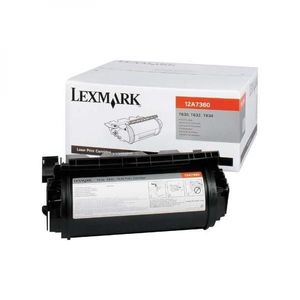 LEXMARK 12A7360 - originálny toner, čierny, 5000 strán vyobraziť
