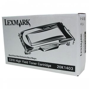 LEXMARK C510 (20K1403) - originálny toner, čierny, 10000 strán vyobraziť