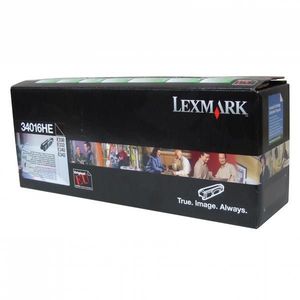 LEXMARK 34016HE - originálny toner, čierny, 6000 strán vyobraziť