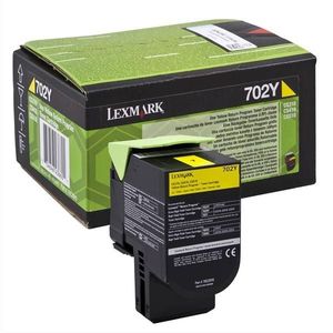 LEXMARK 70C20Y0 - originálny toner, žltý, 1000 strán vyobraziť