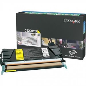 LEXMARK C5220YS - originálny toner, žltý, 3000 strán vyobraziť