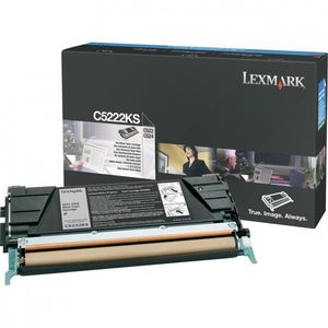LEXMARK C5222KS - originálny toner, čierny, 4000 strán vyobraziť