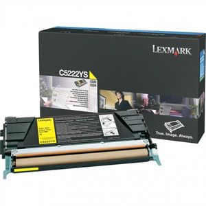 LEXMARK C5222YS - originálny toner, žltý, 3000 strán vyobraziť