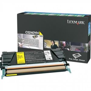 LEXMARK C5240YH - originálny toner, žltý, 5000 strán vyobraziť