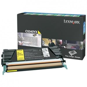 LEXMARK C5340YX - originálny toner, žltý, 7000 strán vyobraziť