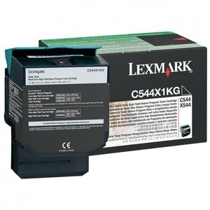 LEXMARK C544X1KG - originálny toner, čierny, 6000 strán vyobraziť