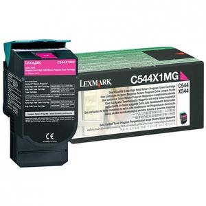 LEXMARK C544X1MG - originálny toner, purpurový, 4000 strán vyobraziť