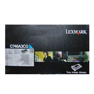 LEXMARK C746A3CG - originálny toner, azúrový, 7000 strán vyobraziť