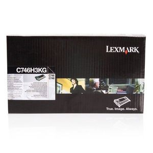 LEXMARK C746H3KG - originálny toner, čierny vyobraziť