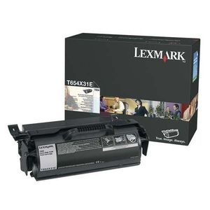 LEXMARK T654X31E - originálny toner, čierny, 36000 strán vyobraziť
