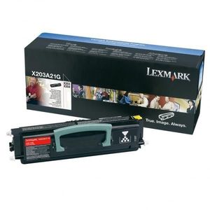 LEXMARK X203A21G - originálny toner, čierny, 2500 strán vyobraziť