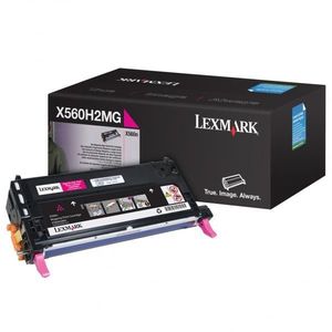 LEXMARK X560 (X560H2MG) - originálny toner, purpurový, 10000 strán vyobraziť