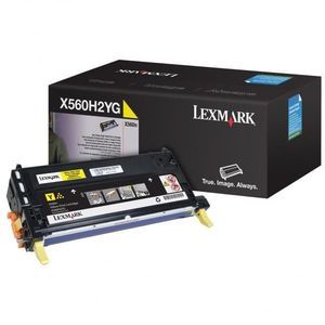 LEXMARK X560 (X560H2YG) - originálny toner, žltý, 10000 strán vyobraziť