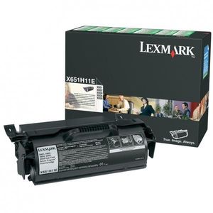 LEXMARK X651H11E - originálny toner, čierny, 25000 strán vyobraziť