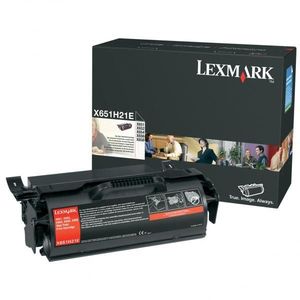 LEXMARK X651H21E - originálny toner, čierny, 25000 strán vyobraziť