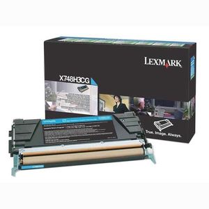 LEXMARK X748H3CG - originálny toner, azúrový, 10000 strán vyobraziť