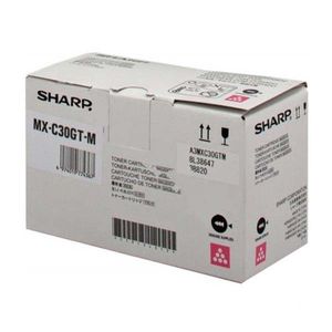 SHARP MX-C30GTM - originálny toner, purpurový, 6000 strán vyobraziť