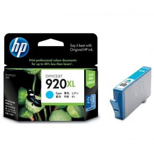 HP CD972AE - originálna cartridge HP 920-XL, azúrová, 6ml vyobraziť