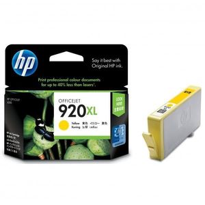 HP CD974AE - originálna cartridge HP 920-XL, žltá, 6ml vyobraziť