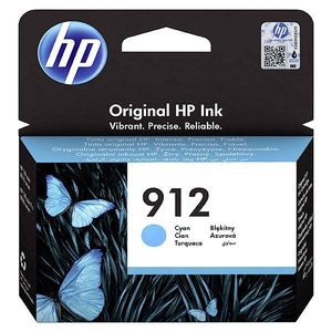 HP 3YL77AE - originálna cartridge HP 912, azúrová, 2ml vyobraziť