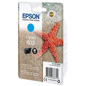 EPSON C13T03U24010 - originálna cartridge, azúrová, 2, 4ml vyobraziť