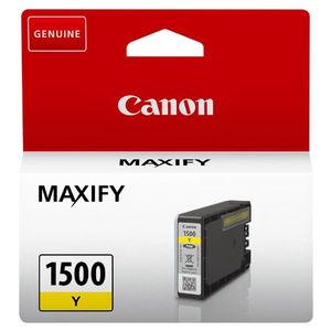 CANON PGI-1500 Y - originálna cartridge, žltá, 300 strán vyobraziť