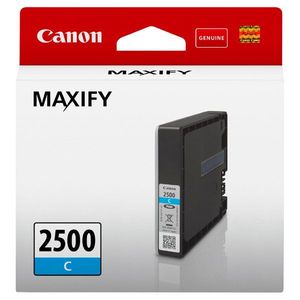 CANON PGI-2500 C - originálna cartridge, azúrová, 9, 6ml vyobraziť