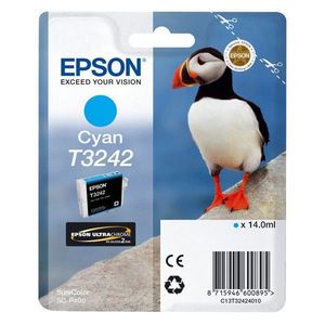EPSON T3242 (C13T32424010) - originálna cartridge, azúrová, 14ml vyobraziť