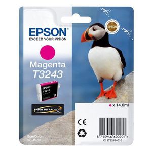 EPSON T3243 (C13T32434010) - originálna cartridge, purpurová, 14ml vyobraziť