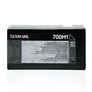 LEXMARK 70C0H10 - originálny toner, čierny, 4000 strán vyobraziť