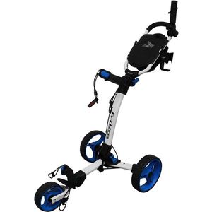 Axglo TriLite White/Blue Manuálny golfový vozík vyobraziť