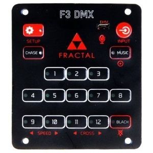 Fractal Lights F3 DMX Control Bezdrôtový systém pre ovládanie svetiel vyobraziť