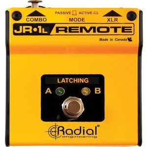 Radial JR1-L Latching Remote Nožný prepínač vyobraziť