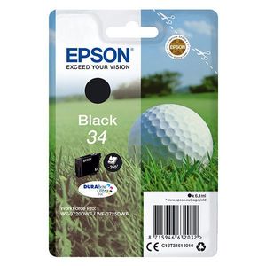 EPSON T3461 (C13T34614020) - originálna cartridge, čierna, 6, 1ml vyobraziť