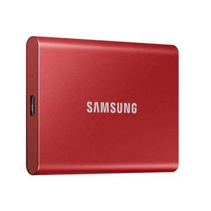 Externý SSD Samsung T7, 2TB, červený MU-PC2T0R/WW vyobraziť