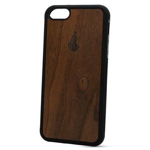 Puzdro Authentic Wood iPhone 5/5s/SE Hruška - orech vyobraziť