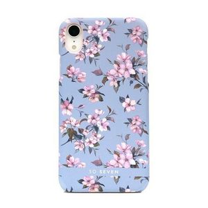 SoSeven Fashion Tokyo Blue Cherry Blossom Flowers Cover pro iPhone XR vyobraziť