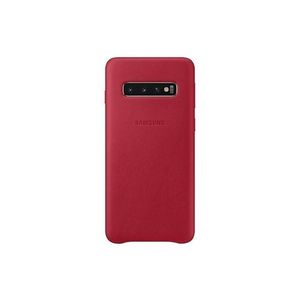 EF-VG973LRE Samsung Leather Cover Red pro G973 Galaxy S10 vyobraziť