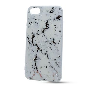 Puzdro Vennus Marble TPU iPhone 7/8 vzor 1 - biele vyobraziť