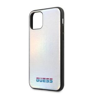 Puzdro Guess iPhone 11 Pro GUHCN58BLD silikónové - strieborné vyobraziť